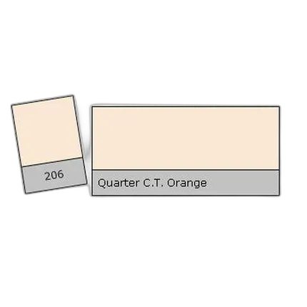 LEE Filters 1/4 C.T.O Lighting Correction Gel Filter