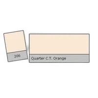 LEE Filters 1/4 C.T.O Lighting Correction Gel Filter 0