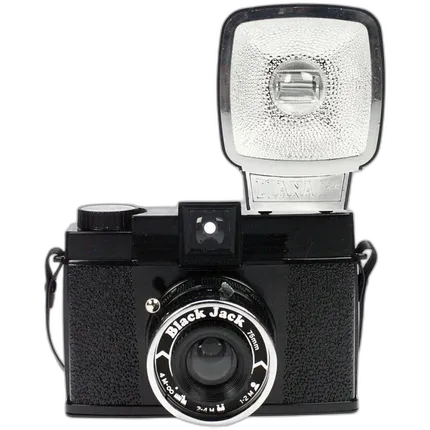 Lomography Diana F+ Medium Format Camera (Black Jack)