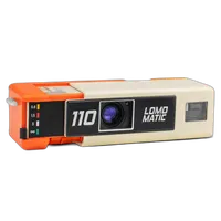 Lomography Lomomatic 110 Camera  and  Flash Golden Gate 0