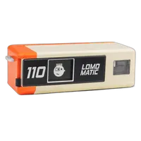 Lomography Lomomatic 110 Camera  and  Flash Golden Gate 2