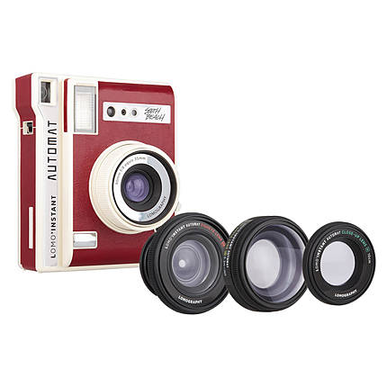 Lomography - Lomo Instant Automat South Beach  and  Lenses - Red Camera Kit