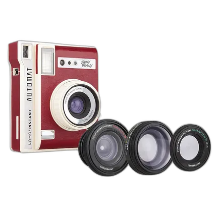 Lomography - Lomo Instant Automat South Beach  and  Lenses - Red Camera Kit