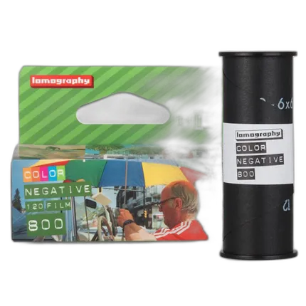 Lomography Color Negative 120 ISO 800 Single Pack