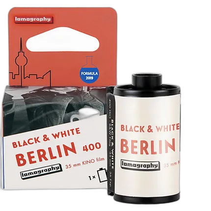 Lomography - Berlin Kino 35mm 400 ISO 36 exp Black and White Film