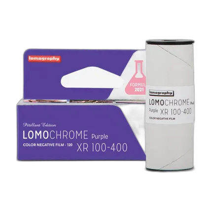Lomography LomoChrome Purple Petillant Edition ISO 100-400 (120 Roll Film)