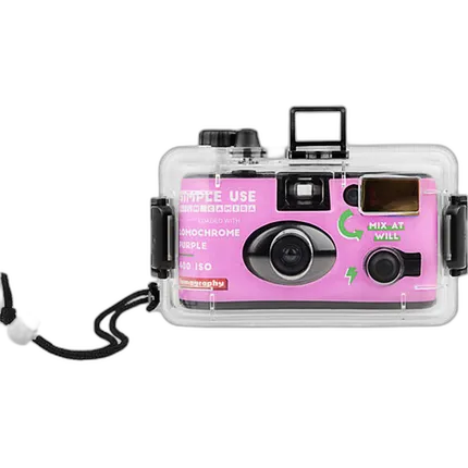 Lomography Simple Use Camera LomoChrome Purple AQUA