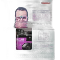 Lomography Simple Use Camera LomoChrome Purple AQUA 1