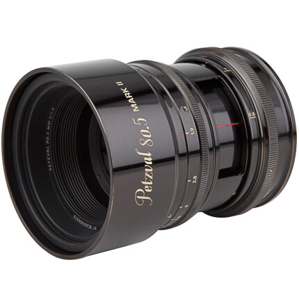 Lomography Petzval 80.5 f/1.9 MKII Lens Black Brass Basic Edition