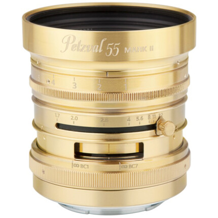 Lomography Petzval 55mm f/1.7 MKII Lens Bokeh Control Brass