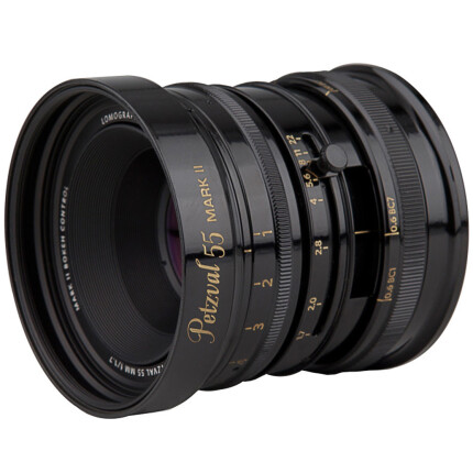 Lomography Petzval 55mm f/1.7 MKII Lens Bokeh Control Brass Black Nikon Z