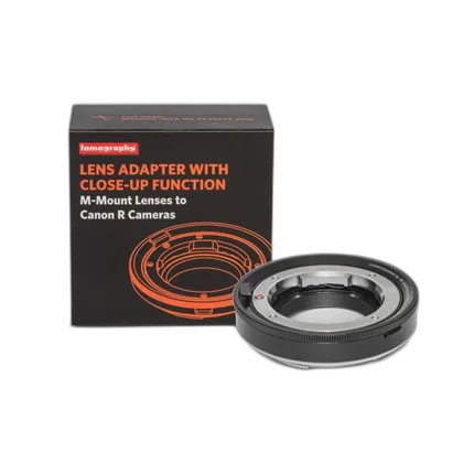 Lomography M-mount Lens Adapter with Close-up Function (Canon R Lens)