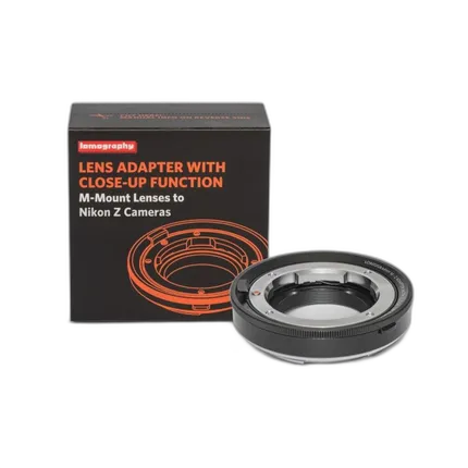 Lomography M-mount Lens Adapter with Close-up Function (Nikon Z Lens)