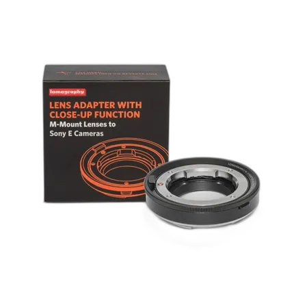 Lomography M-mount Lens Adapter with Close-up Function (Sony E Lens)