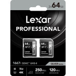 Lexar 64GB Professional Type B CFexpress Memory Card
