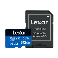 Lexar 512GB High Performance 633x UHS-I U3 V30 Class 10 MicroSDXC Memory Car 2
