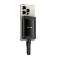 Lexar SL500 Portable Hard Drive with Mag Attach - 4TB 0