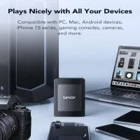 Lexar SL500 Portable Hard Drive with Mag Attach - 4TB 4