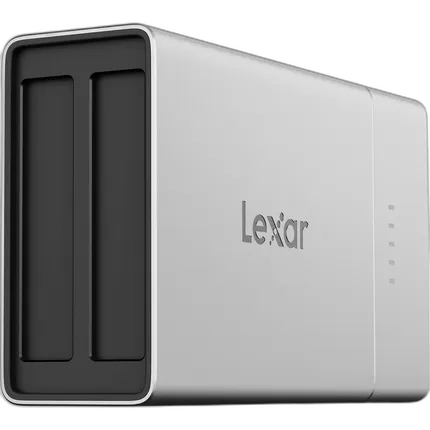 Lexar Professional Workflow Go Portable Dock Station 2-Bay