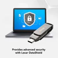 Lexar JumpDrive D400 128GB Titanium 4