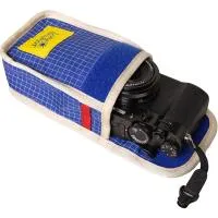 Long Weekend Camera Pouch - Creme-Multi 2