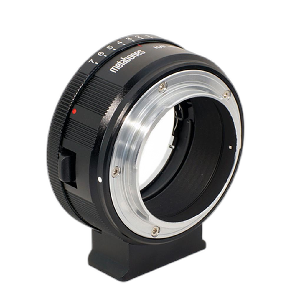 Metabones Nikon G to E-mount adapter side view