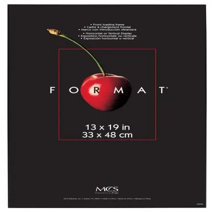 MCS Format 13x19in Picture Frame with Easel (Black)