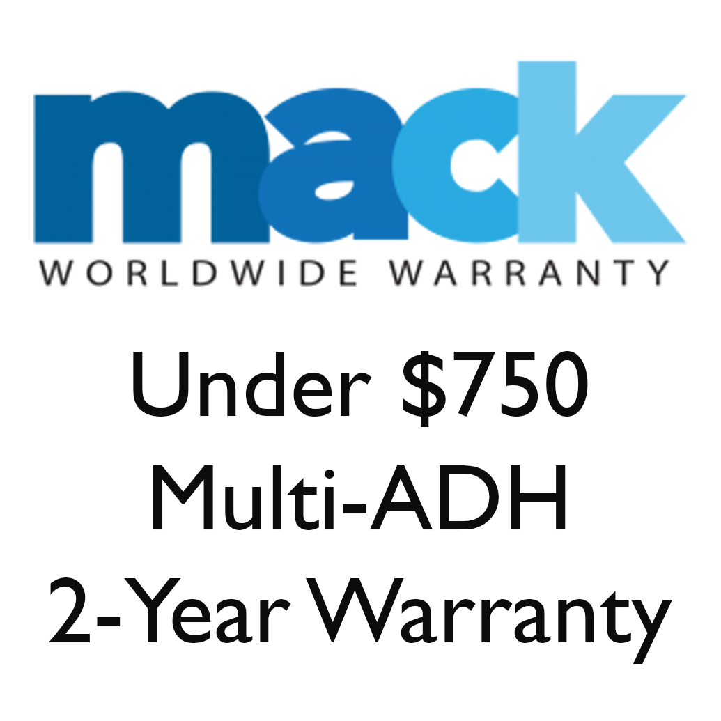 Mack 2 year warranty for digital still video lens flash