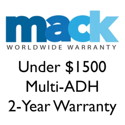 Mack 2YR Multi ADH Warranty Under 1500 For Digital Still, Video, Lens, Flash