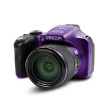 Minolta MN67Z 20MP 67x Optical Zoom Wi-Fi Bridge Camera (Purple)