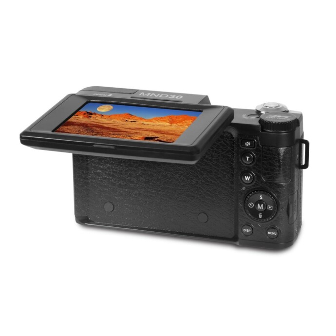 Minolta MND30 30MP 2.7K Digital Camera (Black) Digital Cameras