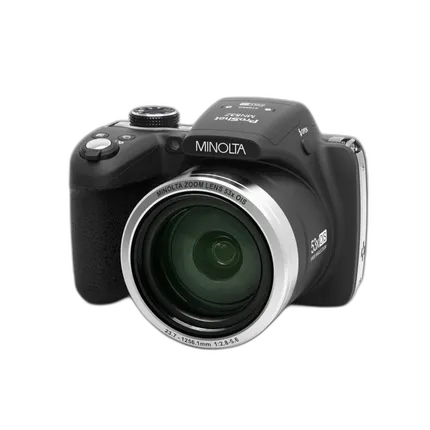 Minolta MN53Z 16MP 53X Optical Zoom Wi-Fi Bridge Camera (Black)