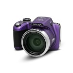 Minolta MN53Z 16MP 53X Optical Zoom Wi-Fi Bridge Camera (Purple)