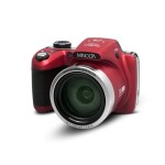 Minolta MN53Z 16MP 53X Optical Zoom Wi-Fi Bridge Camera (Red)