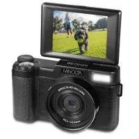 MINOLTA MND30 30 MP / 2.7K Quad HD Camera (Black) 1