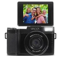 MINOLTA MND30 30 MP / 2.7K Quad HD Camera (Black) 3