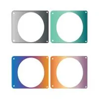 MINOLTA MND65 4-Piece Faceplate Accessory Kit (Gray, Mint, Rainbow-1, Rainbo 0