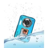 MINOLTA MN50WP Duo 48 MP AF / 5K Ultra HD Waterproof Camera w/ Dual LCD (Blu 4