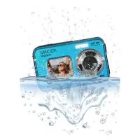 MINOLTA MN50WP Duo 48 MP AF / 5K Ultra HD Waterproof Camera w/ Dual LCD (Blu 5