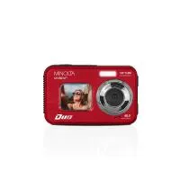 MINOLTA MN50WP Duo 48 MP AF / 5K Ultra HD Waterproof Camera w/ Dual LCD (Red 1