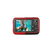 MINOLTA MN50WP Duo 48 MP AF / 5K Ultra HD Waterproof Camera w/ Dual LCD (Red 3