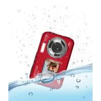 MINOLTA MN50WP Duo 48 MP AF / 5K Ultra HD Waterproof Camera w/ Dual LCD (Red 4