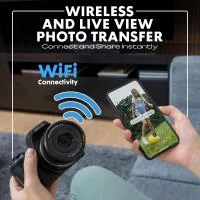 MINOLTA MNB10Z 64 MP / 4K Ultra HD Bridge Camera w/10x Optical Zoom (Blue) 3