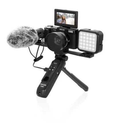 MINOLTA MND60V 64 MP AF / 4K60FPS Ultra HD Vlogger and Content Creators Kit (
