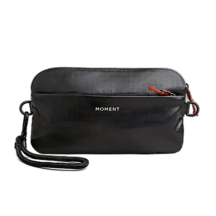 Moment Crossbody Wallet (Black Ripstop)