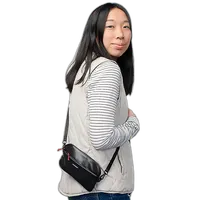 Moment Crossbody Wallet (Black Ripstop) 5