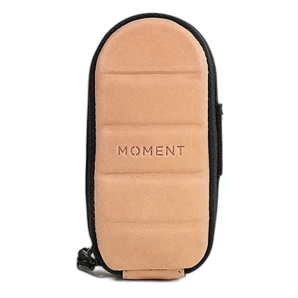 Moment Dual Mobile Lens Pouch (Natural Leather)