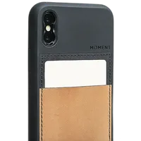 Moment iPhone X Wallet Case (Natural) 3