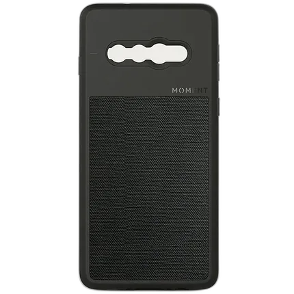 Moment Galaxy S10 Case (Black Canvas)