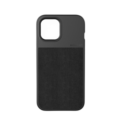 Moment iPhone 12 Pro Max Case - Black Canvas